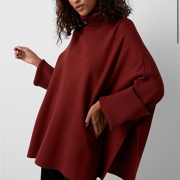 Contemporaine cowl neck sweater, forest green - Picture 4 of 4